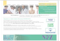 NZOZ Euromedical, Strona internetowa wykonana przez pracownię stron www F.H.U. Jurand Bytom
